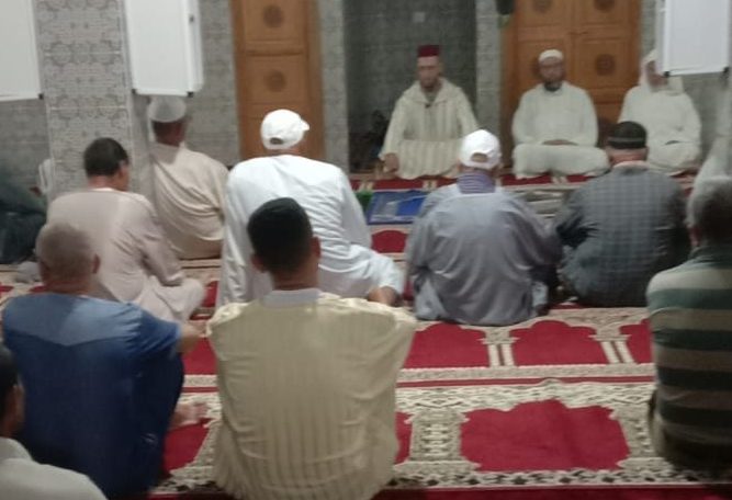 أمسية دينية تخليدا لذكرى المولد النبوي الشريف برحاب مسجد المعاتكة جماعة مطماطة