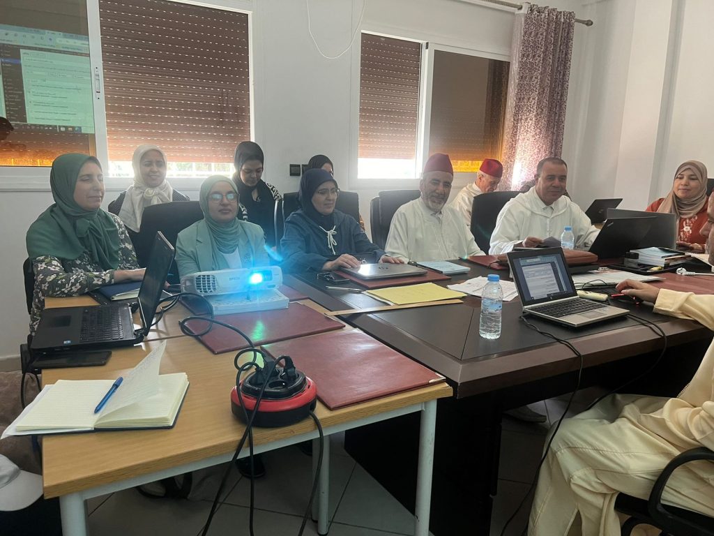 2024-09-20-at-17.01.59-1024x768 دورة تكوينية لفائدة هيئة تحرير وكتاب الموقع الإلكتروني للمجلس العلمي المحلي بتازة