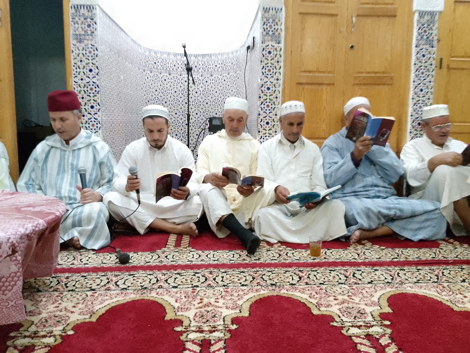 أمسية دينية بمناسبة ذكرى المولد النبوي الشريف  برحاب مسجد القصبة بني ورياغل جماعة الطايفة