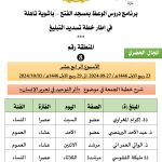 8-150x150 برنامج دروس تسديد التبليغ (الأسبوع الرابع عشر)