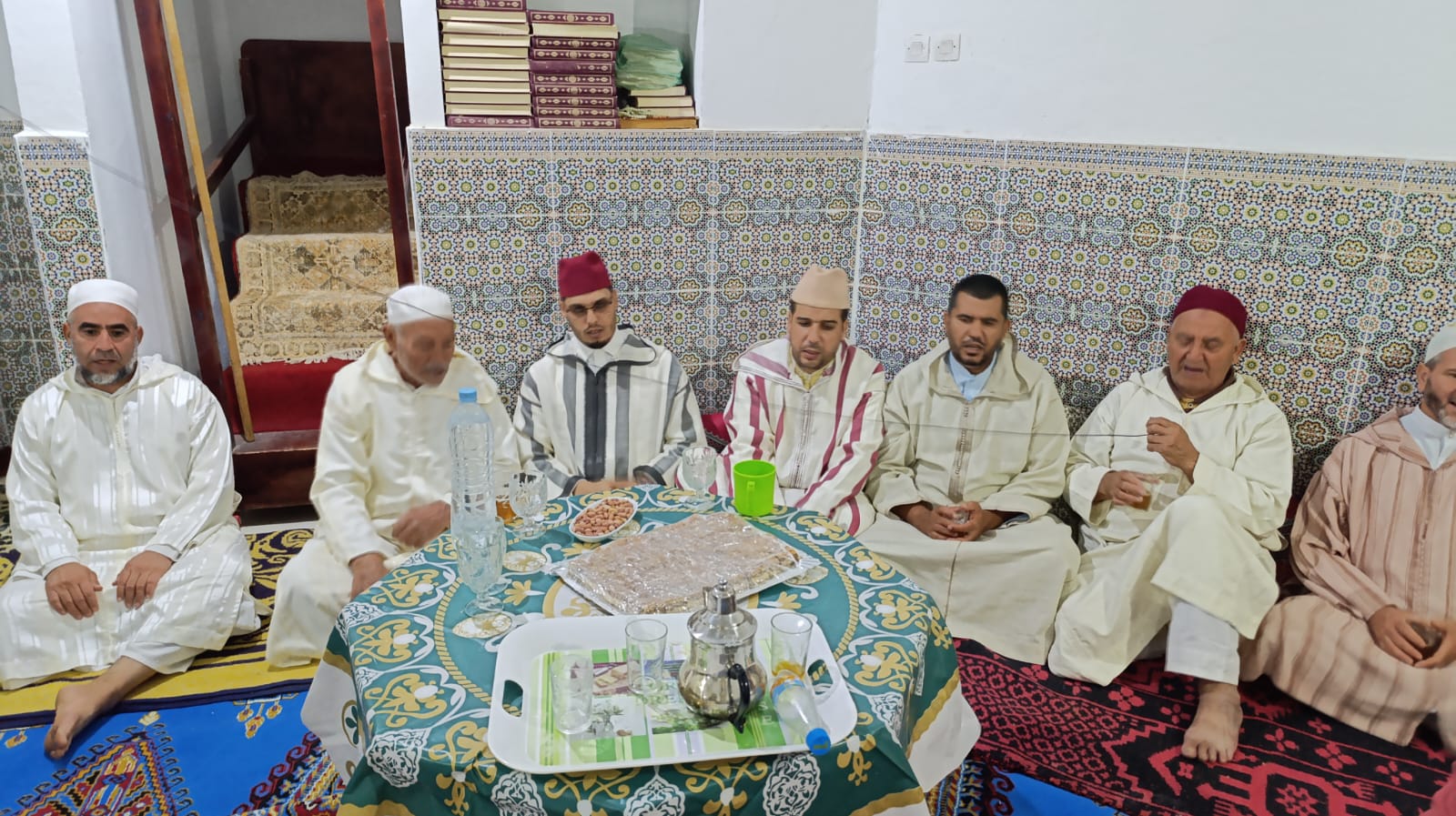 أمسية دينية بمناسبة ذكرى المولد النبوي الشريف برحاب مسجد أعبور جماعة بني فراسن