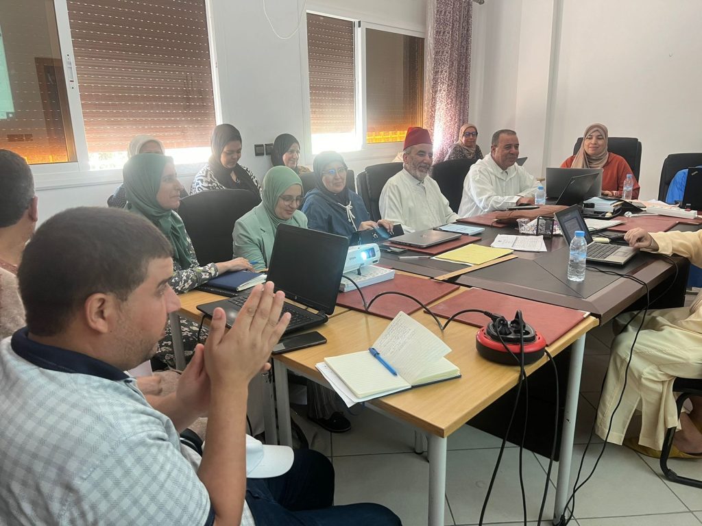 f368074b-708a-4a46-afb9-22b360c49b4e-1024x768 دورة تكوينية لفائدة هيئة تحرير وكتاب الموقع الإلكتروني للمجلس العلمي المحلي بتازة