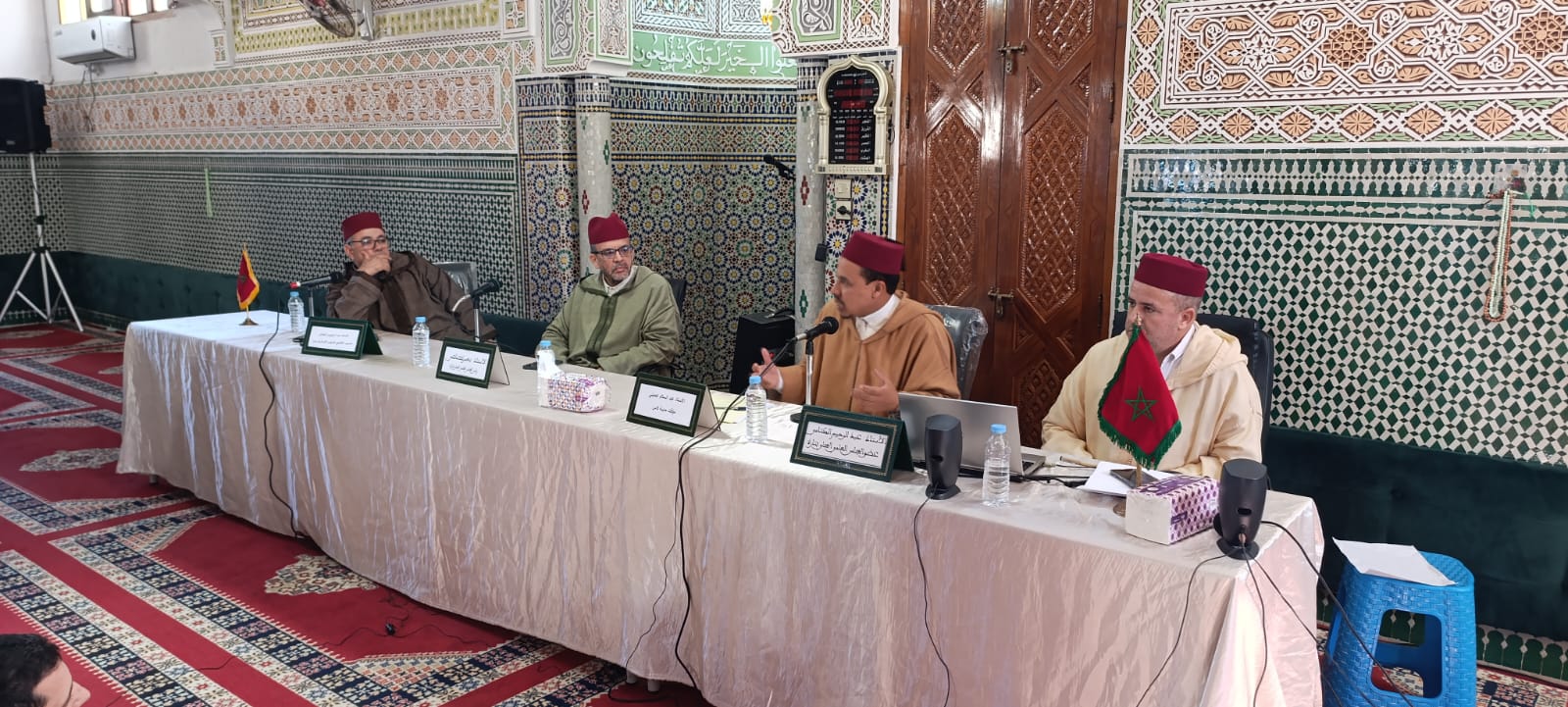 تقرير عن محاضرة علمية في موضوع “مظاهر عناية المملكة المغربية برؤية الهلال”