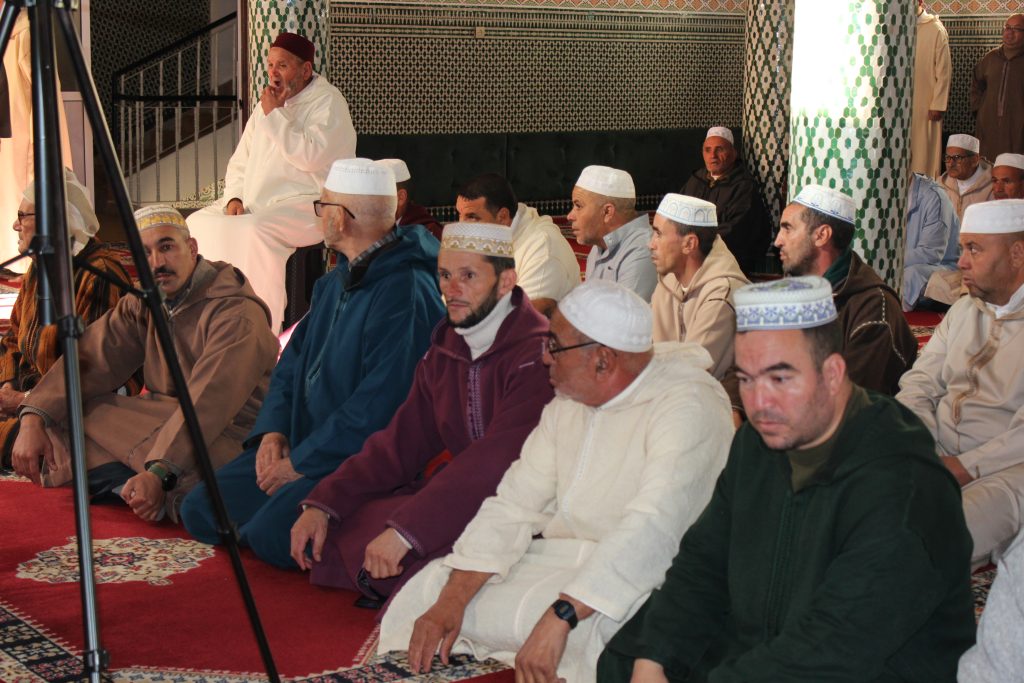 IMG_9965-1024x683 تقرير عن محاضرة علمية في موضوع "مظاهر عناية المملكة المغربية برؤية الهلال"