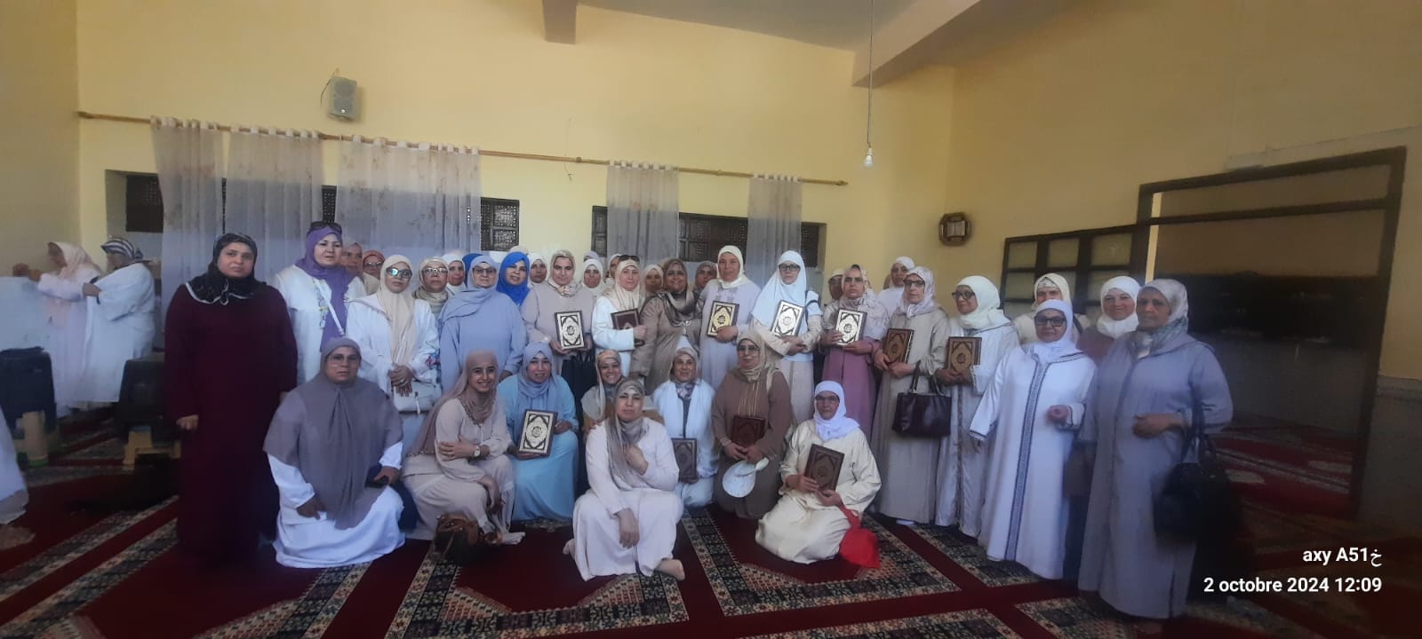 صبحية دينية بمناسبة المولد النبوي الشريف .