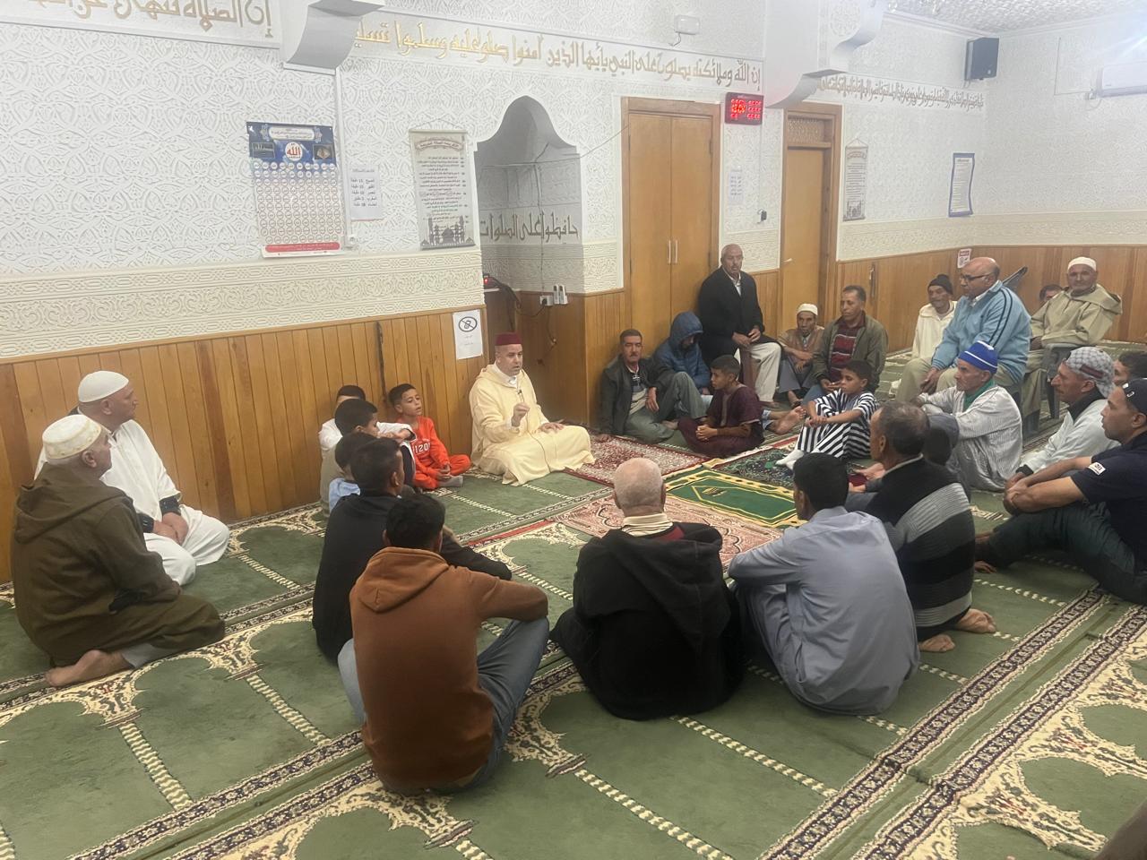 درس وعظي في موضوع “الطهور شطر الإيمان” في إطار خطة تسديد التبليغ