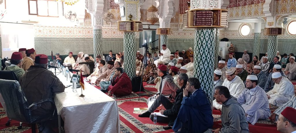 WhatsApp-Image-2024-10-31-at-17.37.03-1024x461 تقرير عن محاضرة علمية في موضوع "مظاهر عناية المملكة المغربية برؤية الهلال"