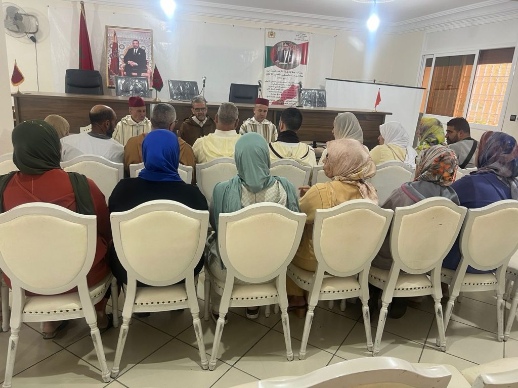 7c10a213-a61e-48cd-8ece-b8fe65a091a9-1024x768 فرنسي يعلن اعتناقه الإسلام بالمجلس العلمي المحلي بتازة