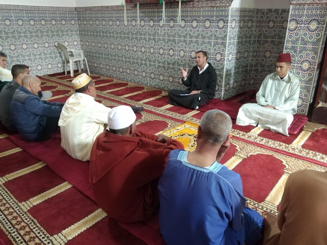 المسيرة الخضراء الأسباب والمقاصد والعبر، تأطير المرشدين: عزيز الغزاوي وكريم عوشو