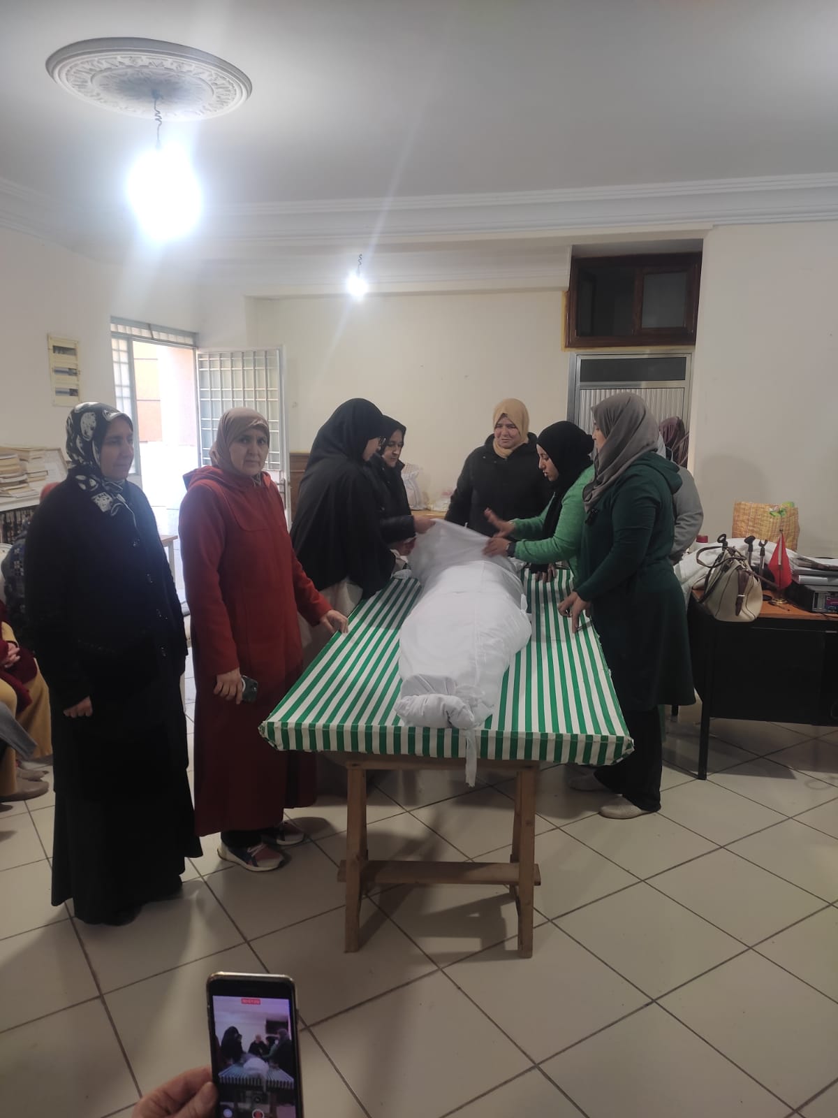 دورة تكوينية في تجهيز الميت