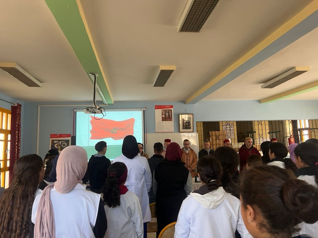 1-3-1-1024x768 مسابقة في الحديث النبوي الشريف بالثانوية الإعدادية ابن المقفع جماعة كلدمان (أقسام الجذوع المشتركة)