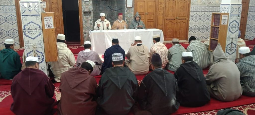 10-3-1024x461 دورة تكوينية لفائدة الأئمة والخطباء بجماعة كلدمان ضمن خطة تسديد التبليغ