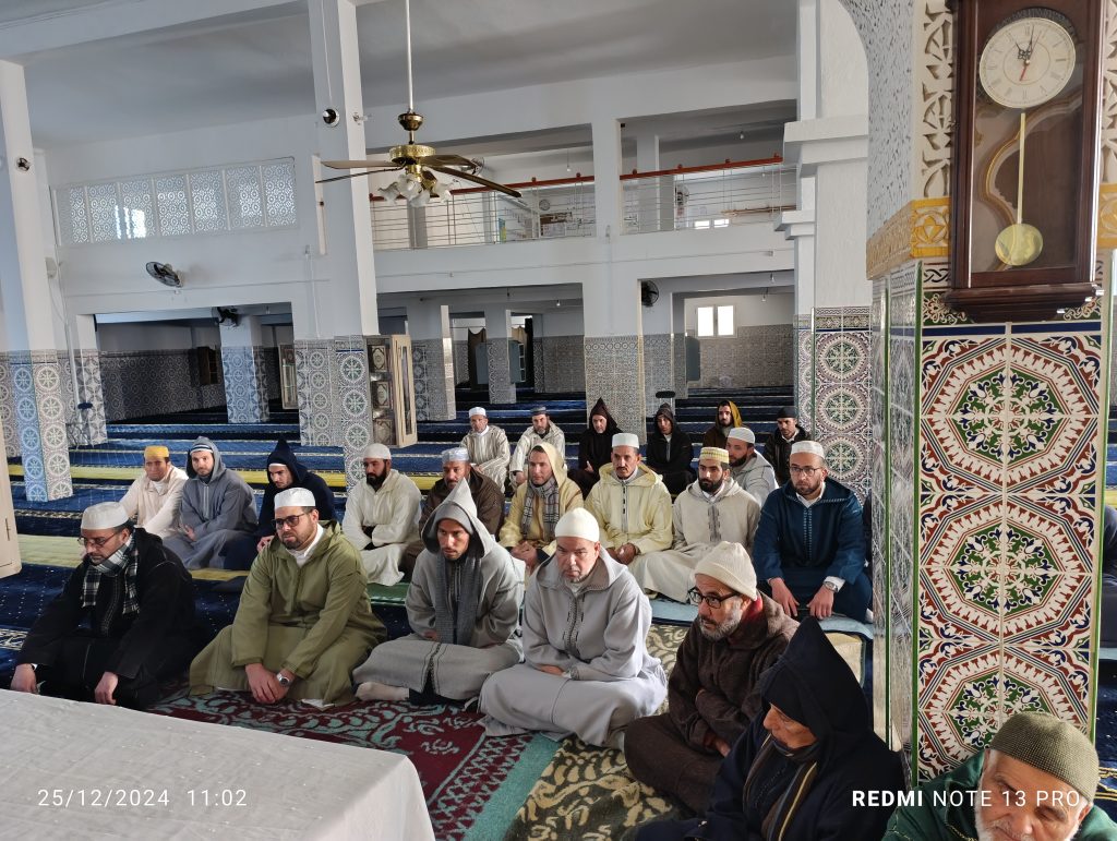 1735152858412-1024x771 دورة تكوينية لفائدة الأئمة والخطباء والوعاظ بجماعة تيزي وسلي، في إطار التكوين المستمر للقيمين الدينيين، وتنزيل خطة تسديد التبليغ؛ من أجل تحقيق الحياة الطيبة