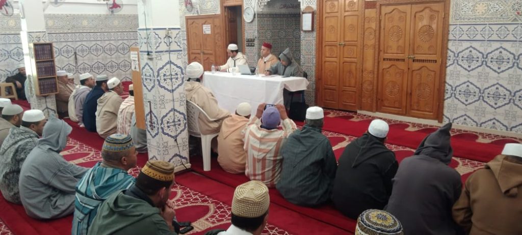 2-7-1024x461 دورة تكوينية لفائدة الأئمة والخطباء بجماعة كلدمان ضمن خطة تسديد التبليغ