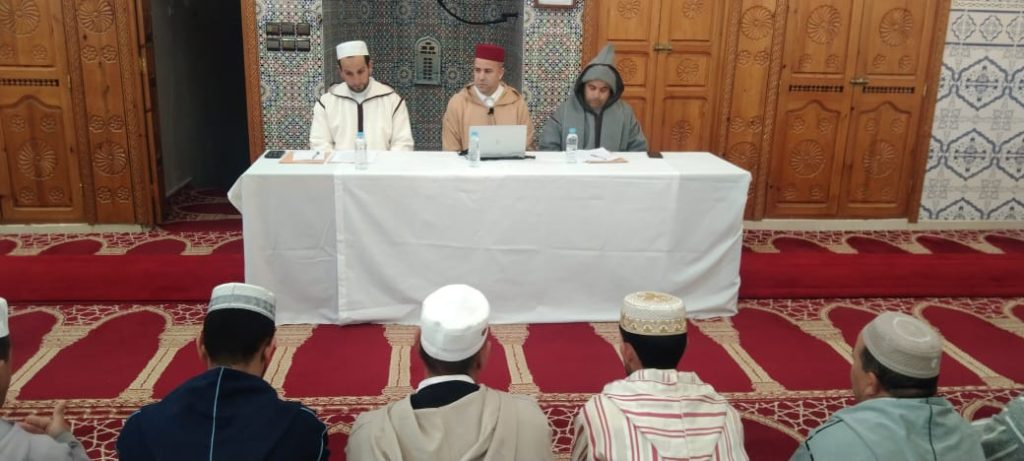 3-8-1024x461 دورة تكوينية لفائدة الأئمة والخطباء بجماعة كلدمان ضمن خطة تسديد التبليغ