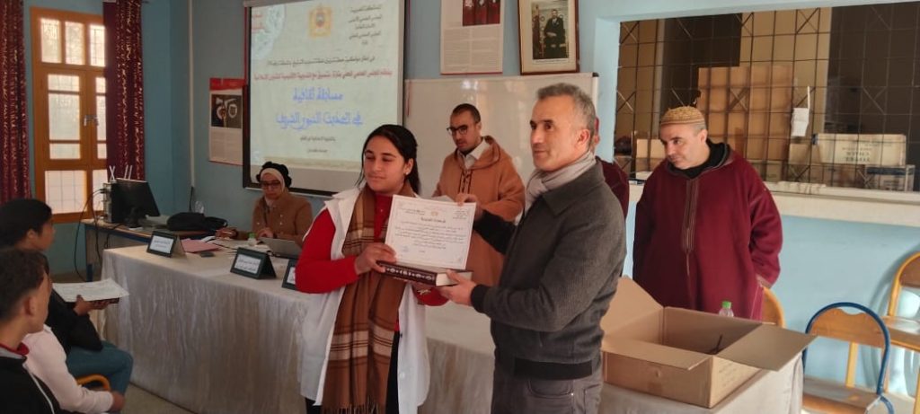 7-1-1024x461 مسابقة في الحديث النبوي الشريف بالثانوية الإعدادية ابن المقفع جماعة كلدمان (أقسام الجذوع المشتركة)