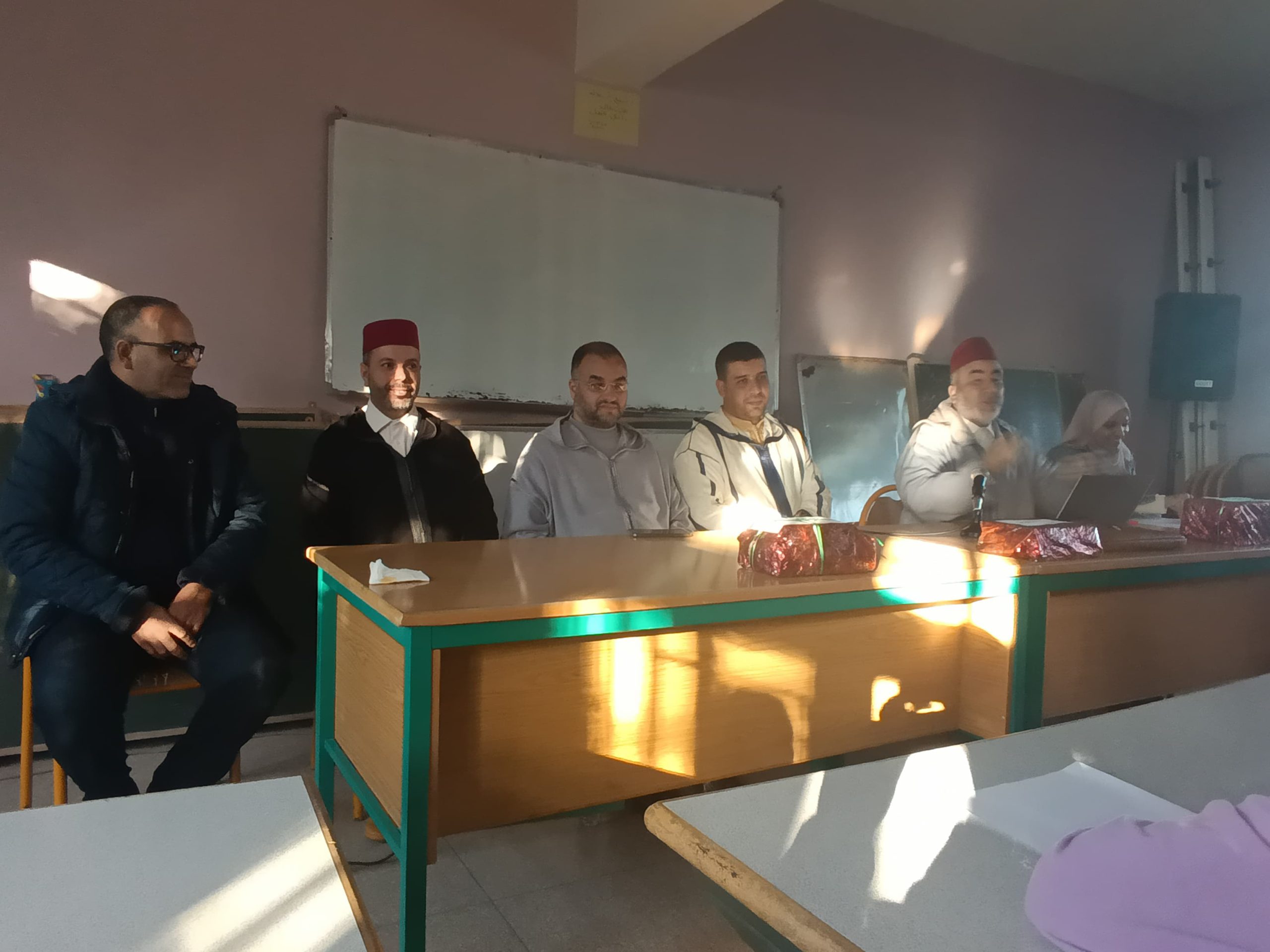 مسابقة في السيرة النبوية بالثانوية الإعدادية الانبعاث بجماعة بوحلو