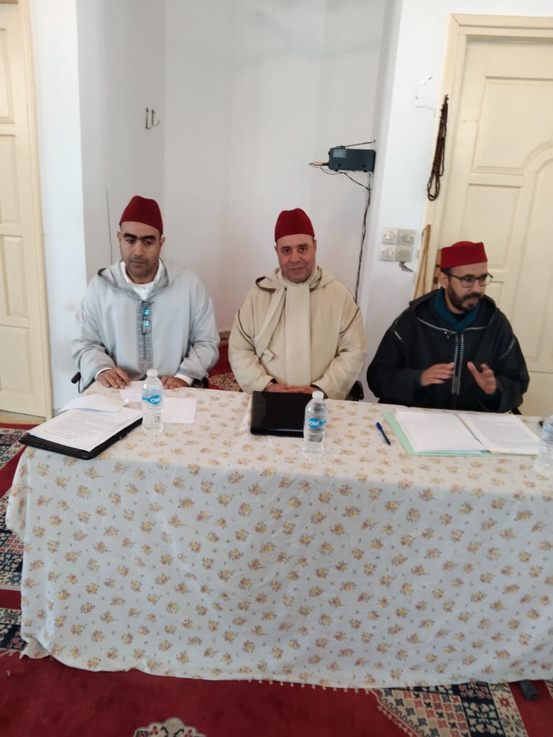 دورة تكوينية لفائدة الأئمة والخطباء بجماعتي اولا الشريف ومكناسة بني علي