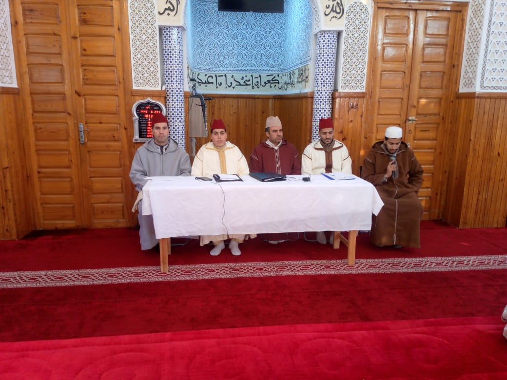 دورة تكوينية لفائدة الأئمة والخطباء بباشوية أكنول وجماعة كزناية الجنوبية
