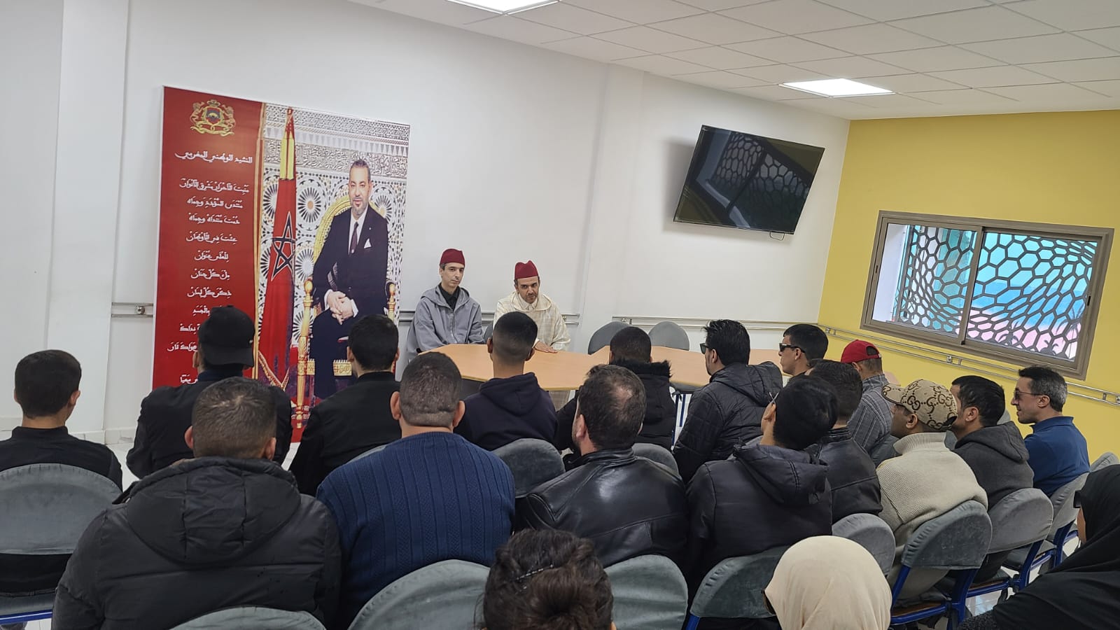 ** ندوة بعنوان : ” القيم الإيمانية وأثرها في تكوين شخصية المسلم” .