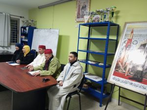 2-2-300x225 ندوة في موضوع:  "ذكرى تقديم وثيقة المطالبة بالاستقلال” بدار الطالب بتازة