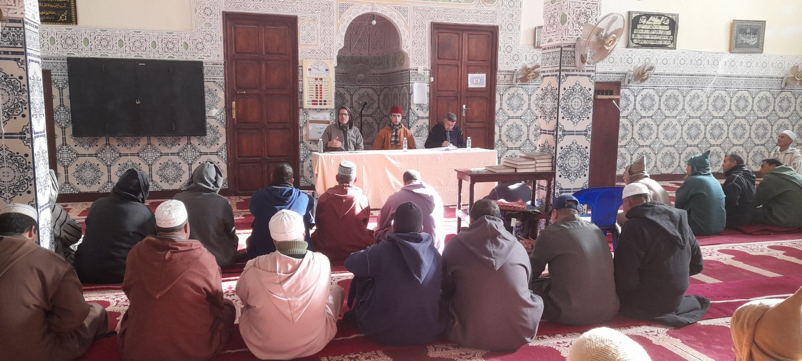 *** دورة تكوينية لفائدة الأئمة والخطباء بجماعة : “بني فتح” (الدورة الثانية) .