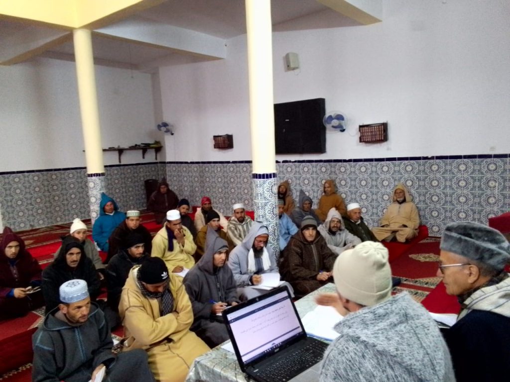 IMG-20250106-WA0020-1024x768 *** دورة تكوينية ثانية لفائدة الأئمة والخطباء بجماعة : "مغراوة" .