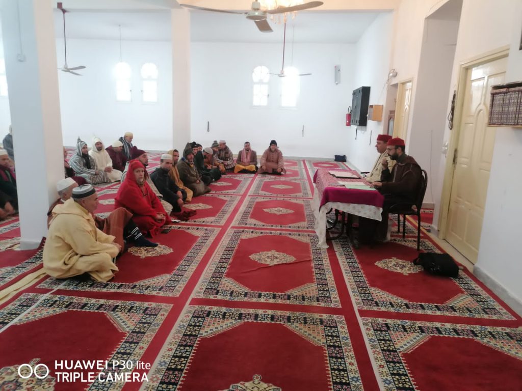 IMG-20250106-WA0029-1024x768 *** دورة تكوينية ثانية لفائدة الأئمة والخطباء بجماعة : " أولاد الشريف" .