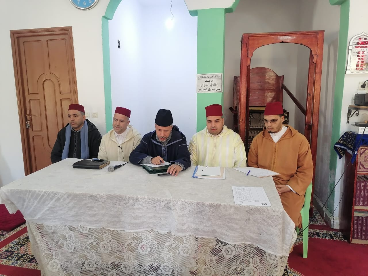 *** دورة تكوينية أولى لفائدة الأئمة والخطباء بـ : “جماعة بني فراسن” .