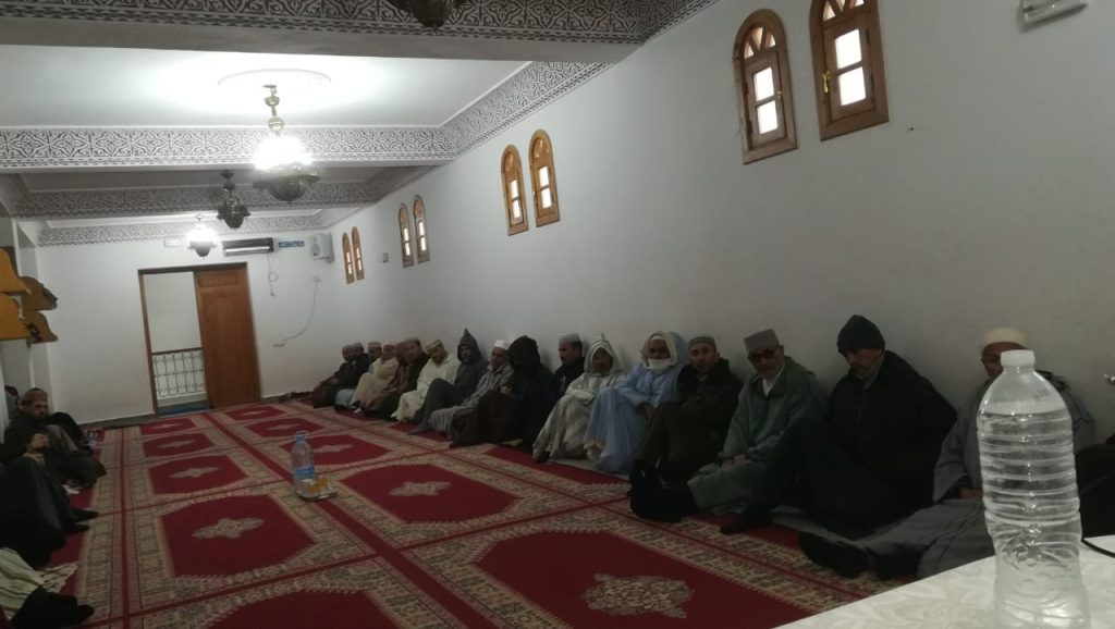 IMG-20250108-WA0070-1024x578 *** حصة تكوينية ثانية لفائدة الأئمة و الخطباء بجماعة : "باب مرزوقة" .