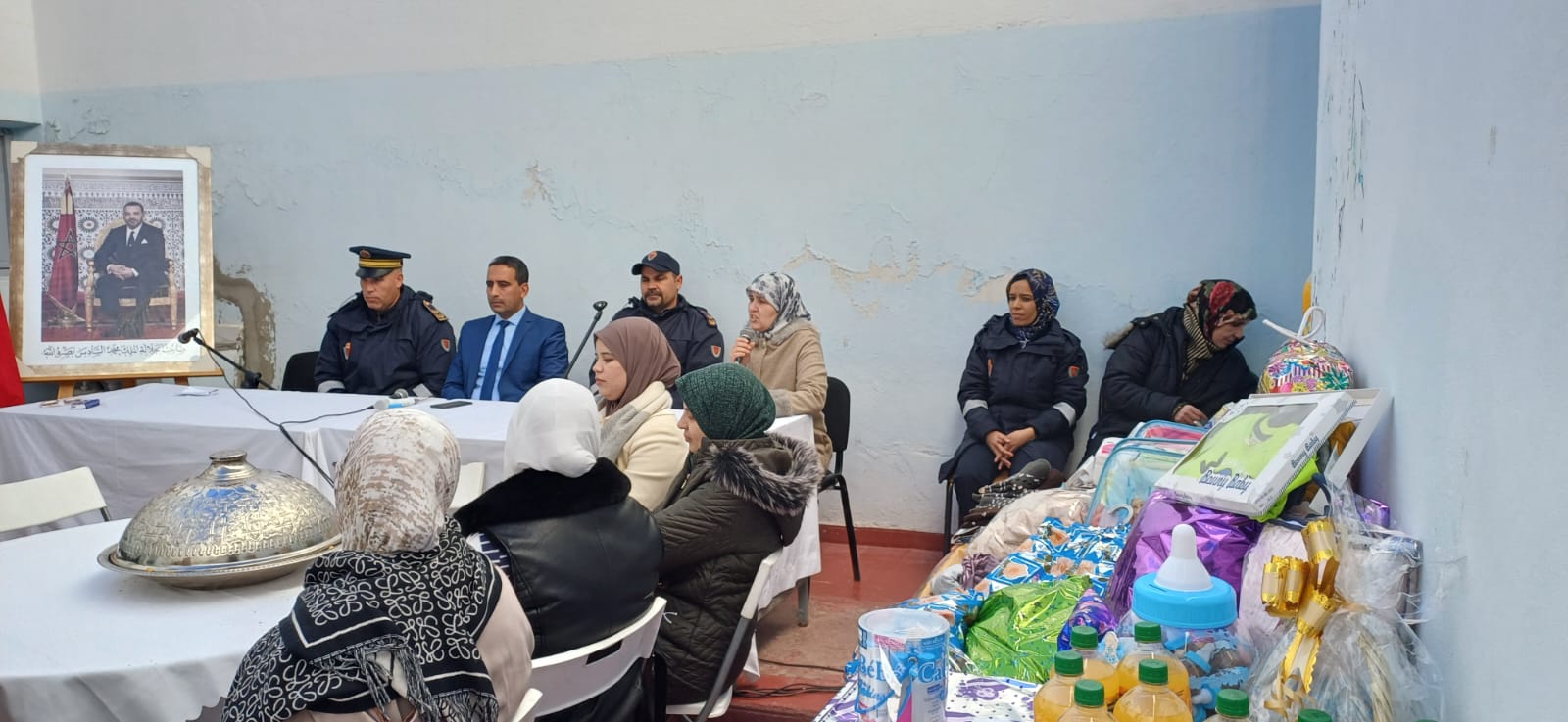 عمل اجتماعي بالمؤسسة السجنية