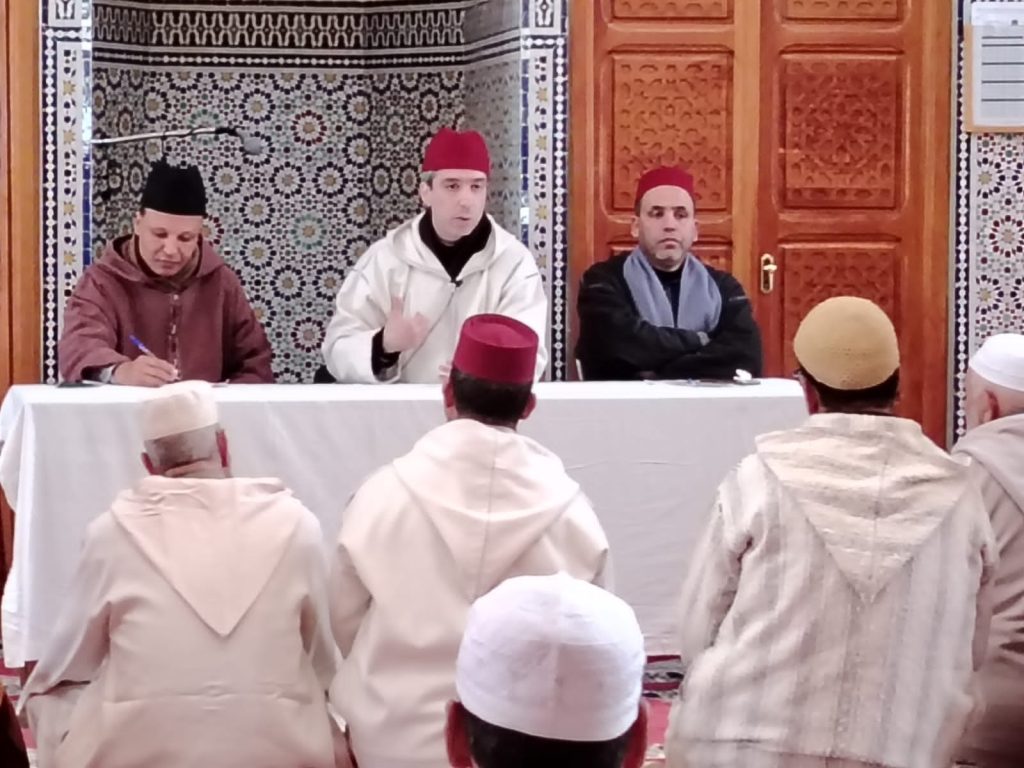 IMG-20250112-WA0043-1024x768 *** دورة تكوينية أولى لفائدة الأئمة والخطباء بجماعة : "أولاد ازباير" .