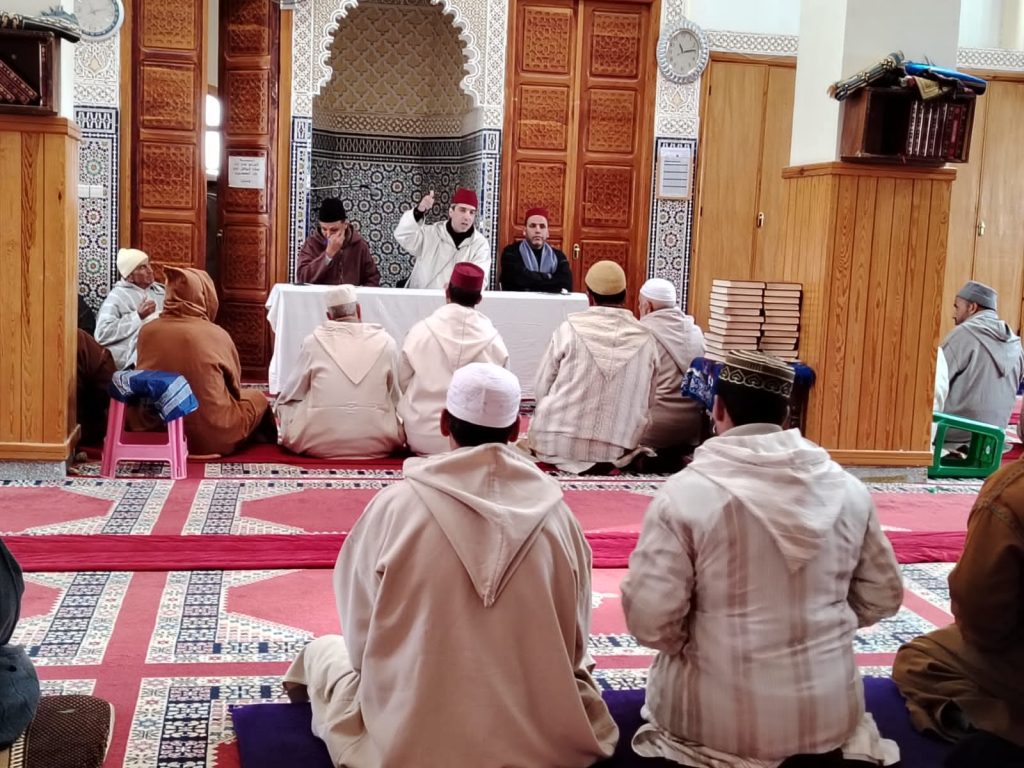 IMG-20250112-WA0044-1024x768 *** دورة تكوينية أولى لفائدة الأئمة والخطباء بجماعة : "أولاد ازباير" .