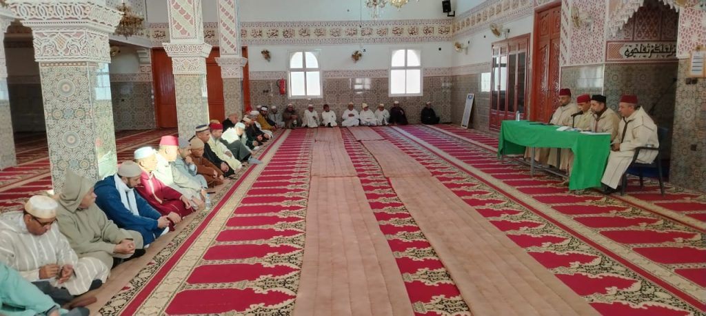IMG-20250113-WA0022-1024x458 *** دورة تكوينية ثانية لفائدة الأئمة و الخطباء بجماعتي : "بوحلو وبوشفاعة وجزء من جماعة غياثة الغربية" .