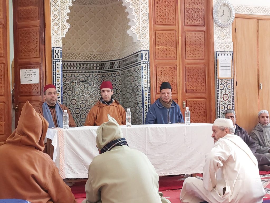 IMG-20250114-WA0059-1024x768 *** دورة تكوينية ثانية لفائدة الأئمة والخطباء بجماعة : “أولاد ازباير”  .