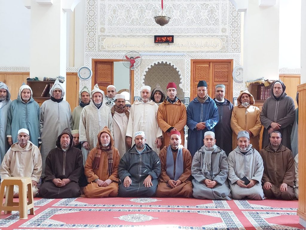 IMG-20250114-WA0060-1024x768 *** دورة تكوينية ثانية لفائدة الأئمة والخطباء بجماعة : “أولاد ازباير”  .