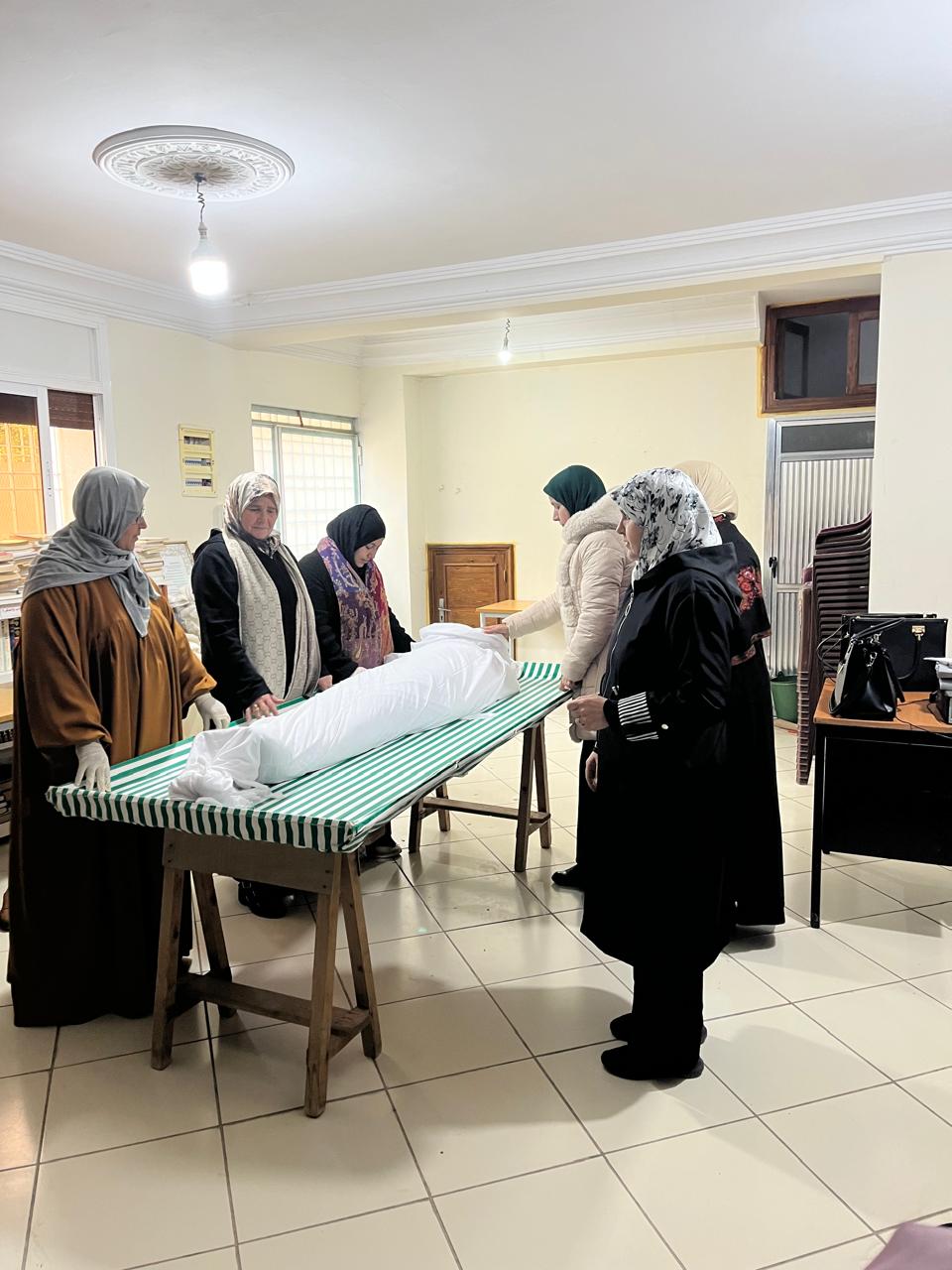 دورة تكوينية في تجهيز الميت