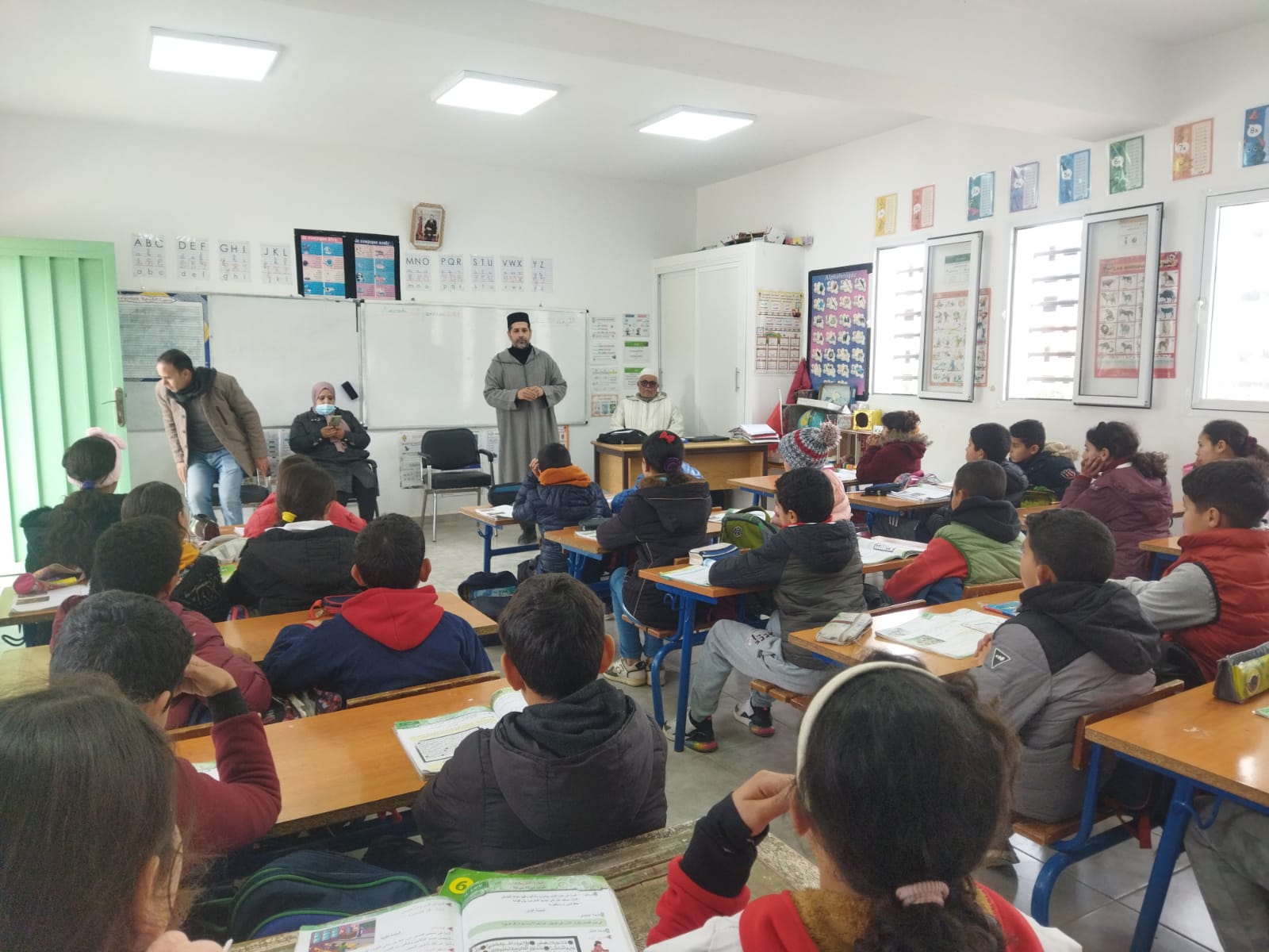 *** صبحية ثقافية لفائدة تلاميذ وتلميذات مجموعة : “مدارس بوشفاعة” .