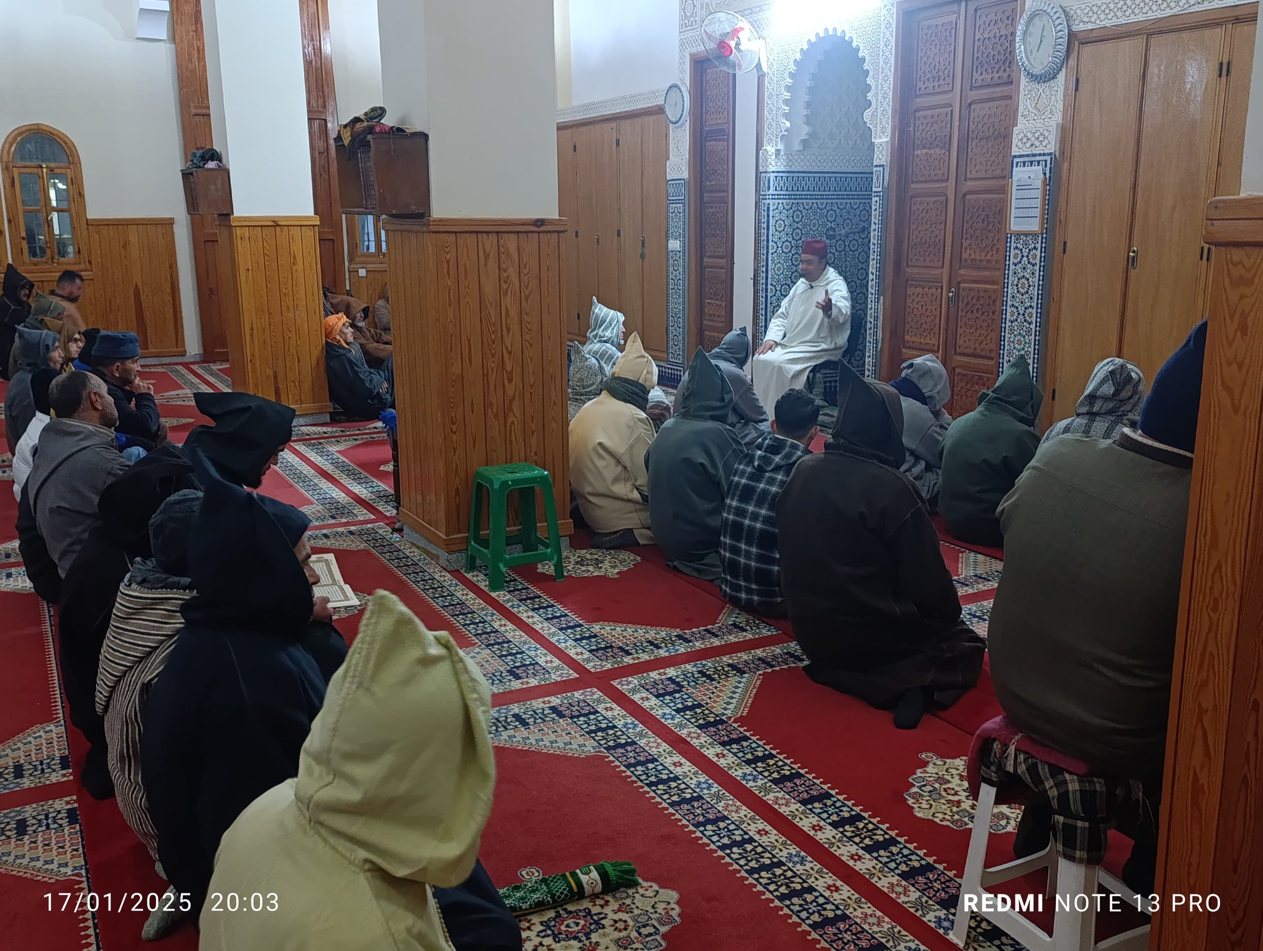 درس وعظي بعنوان: “من مقاصد الصيام وحكمه”