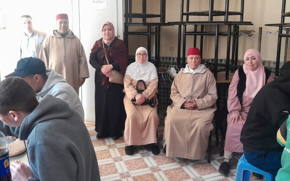 نشاط اجتماعي بفضاء مدرسة ابن بري للتعليم العتيق