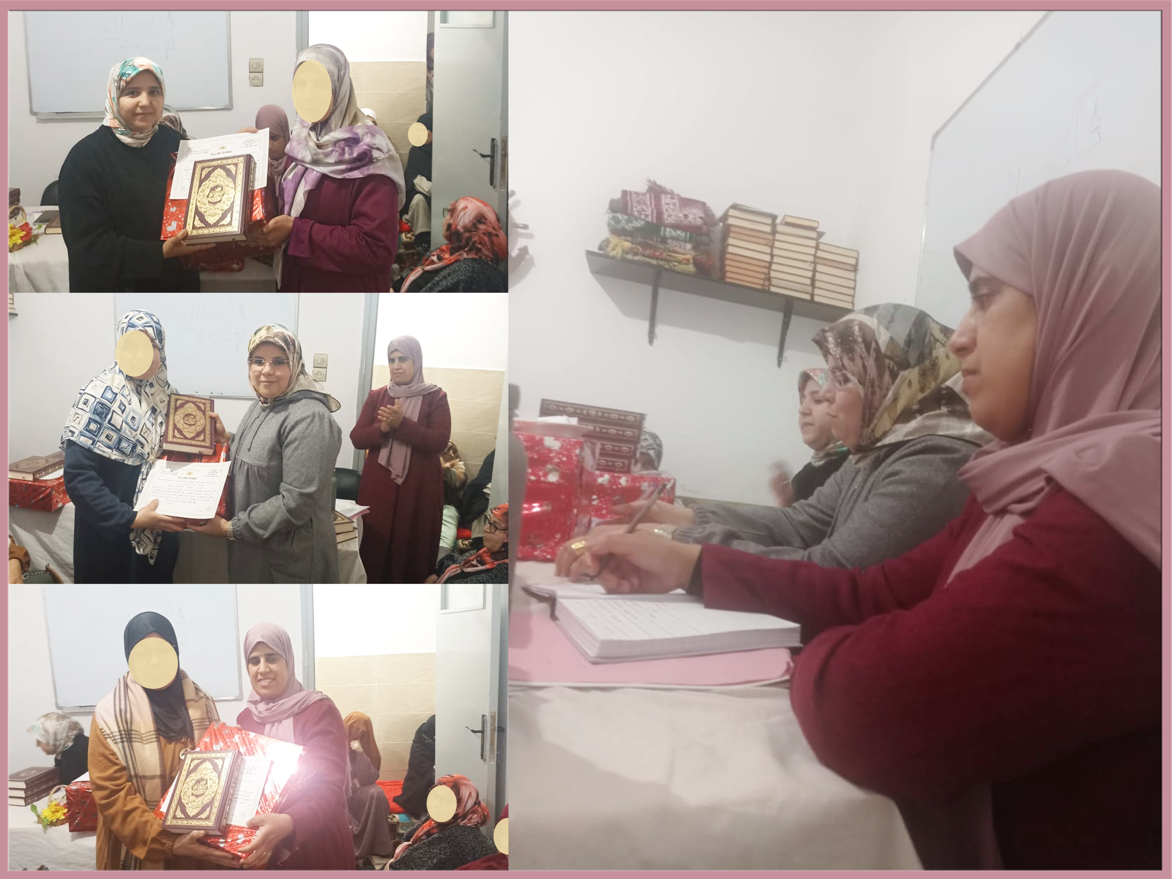 مسابقة قرآنية لفائدة رائدات مركز الحاج المرابط ومسجد التوبة ومسجد الهدى