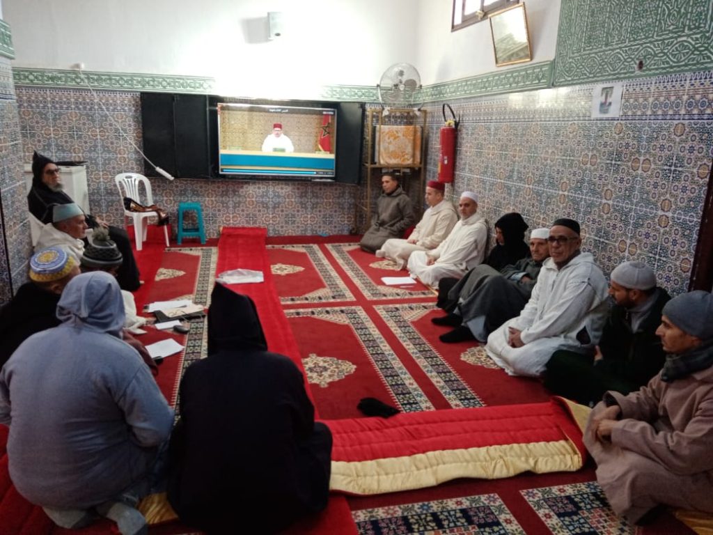 3-1024x768 زيارة تفقدية لمتابعة دروس ميثاق العلماء بمسجد مكناسة بني علي بجماعة مكناسة الغربية