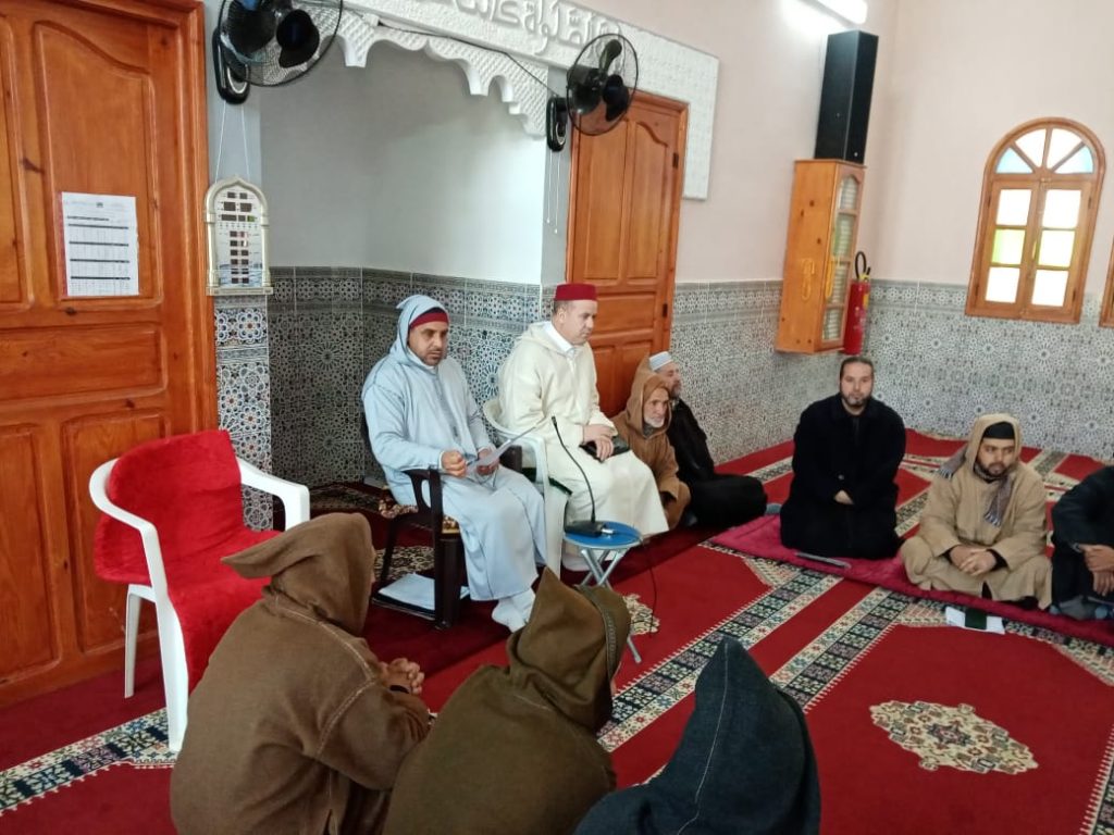 4-1-1024x768 زيارة تفقدية لمتابعة دروس ميثاق العلماء بمسجد النور  بجماعة ابرارحة