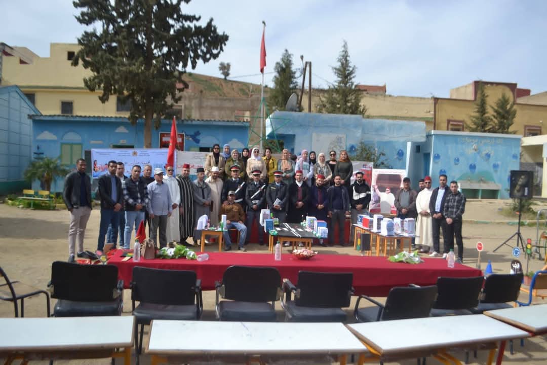 *** لقاء تحسيسي حول السلامة الطرقية .