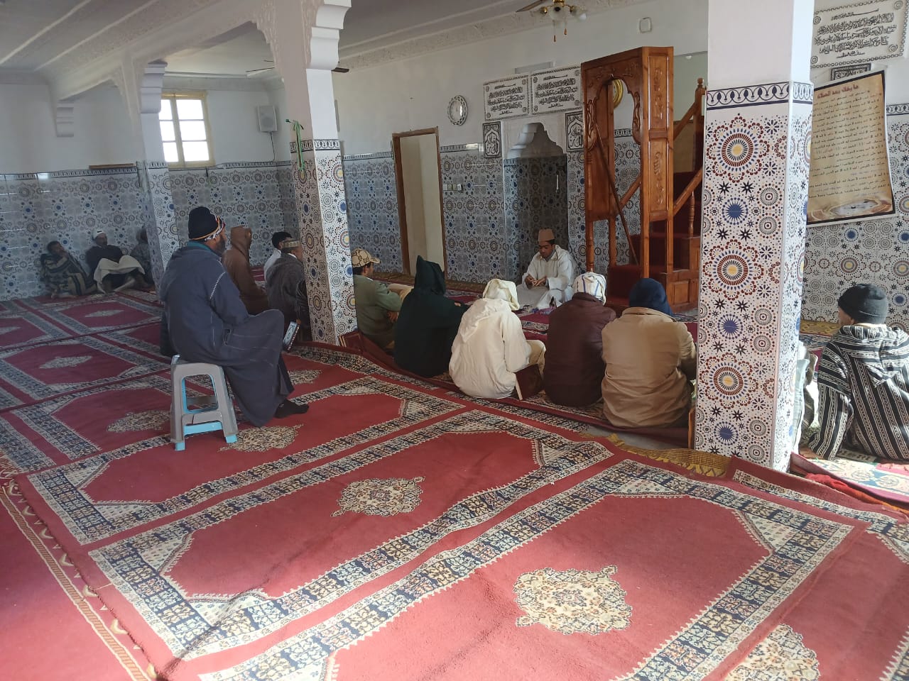 *** درس وعظي بعنوان : “فضائل الأمر بالمعروف والنهي عن المنكر” .