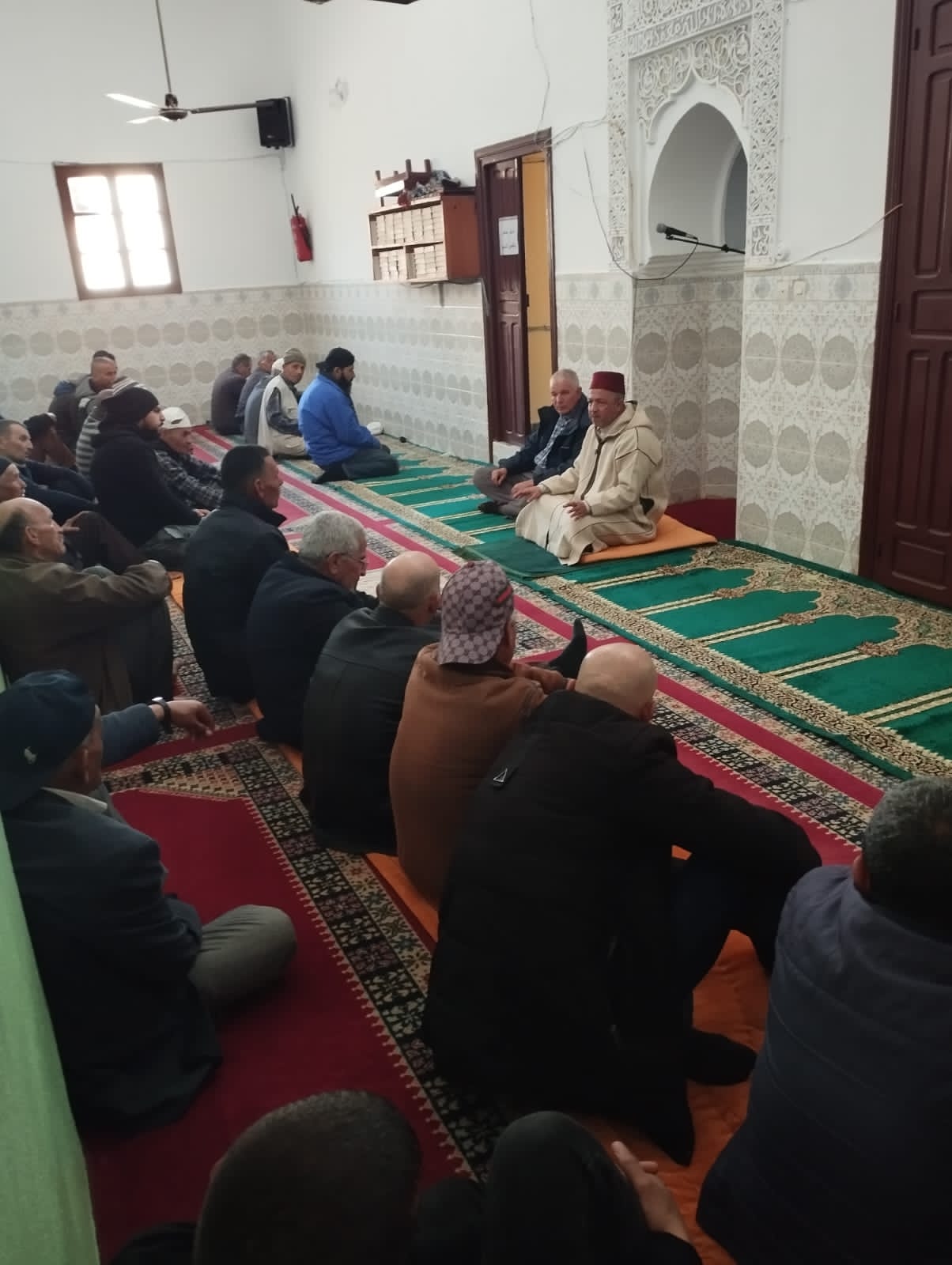 *** درس وعظي تحت عنوان : “بعض فضائل شهر شعبان” .