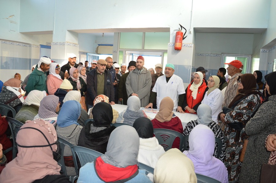 *** مشاركة المجلس العلمي المحلي بتازة في حملة “طبية تحسيسية” .