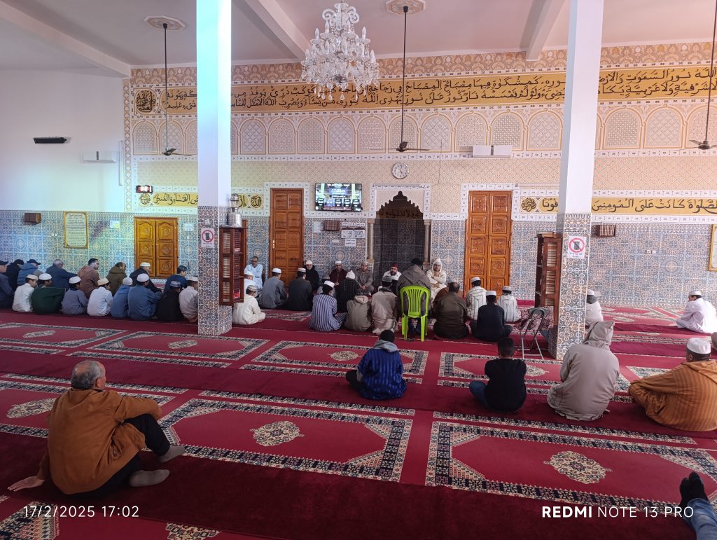 IMG_20250217_170211-1024x771 ندوة علمية في موضوع” استقبال شهر رمضان” برحاب مسجد الإمام مالك بجماعة تاهلة