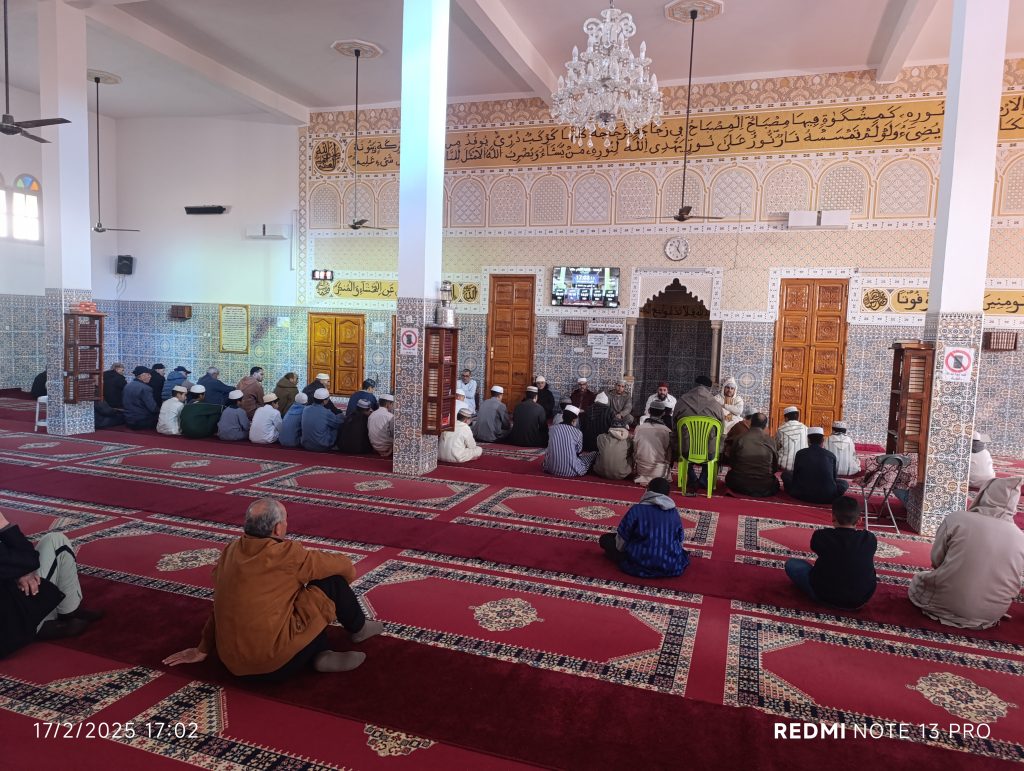 IMG_20250217_170213-1024x771 ندوة علمية في موضوع” استقبال شهر رمضان” برحاب مسجد الإمام مالك بجماعة تاهلة