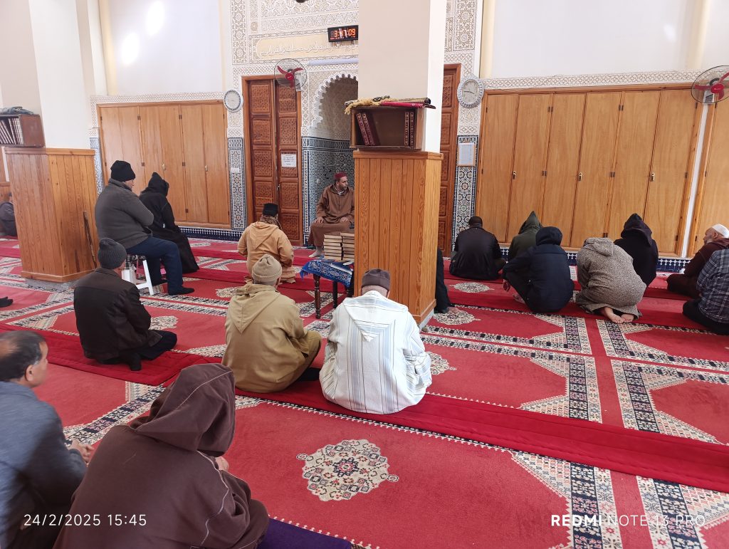 IMG_20250224_154539-1024x771 *** درس وعظي في موضوع : "التوبة النصوح : تزكية للنفس وسبيل للحياة الطيبة" .